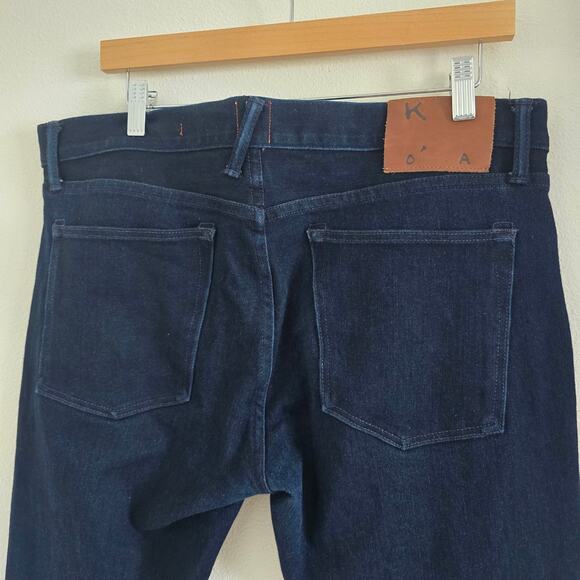 Men's Straight Fit Jeans - Black - Picture 6 of 14